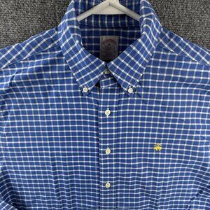 Blue Checkered Men's Shirt